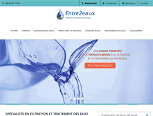 Tablet Screenshot of entre2-eaux.com